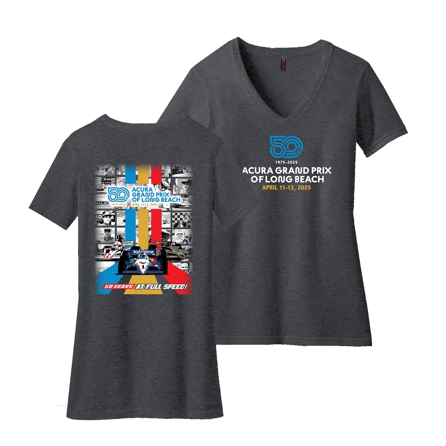 2025 GPLB Ladies Event Tee - Charcoal