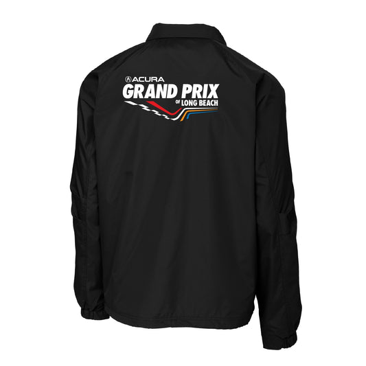 Grand Prix of Long Beach Coach Jacket - Black