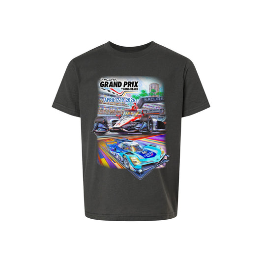2026 GPLB Youth Tee - Charcoal