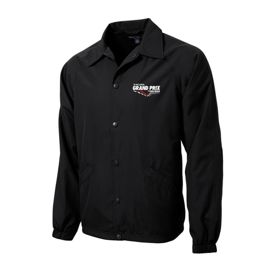 Grand Prix of Long Beach Coach Jacket - Black