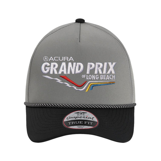 Grand Prix of Long Beach Performance Hat - Grey/Black