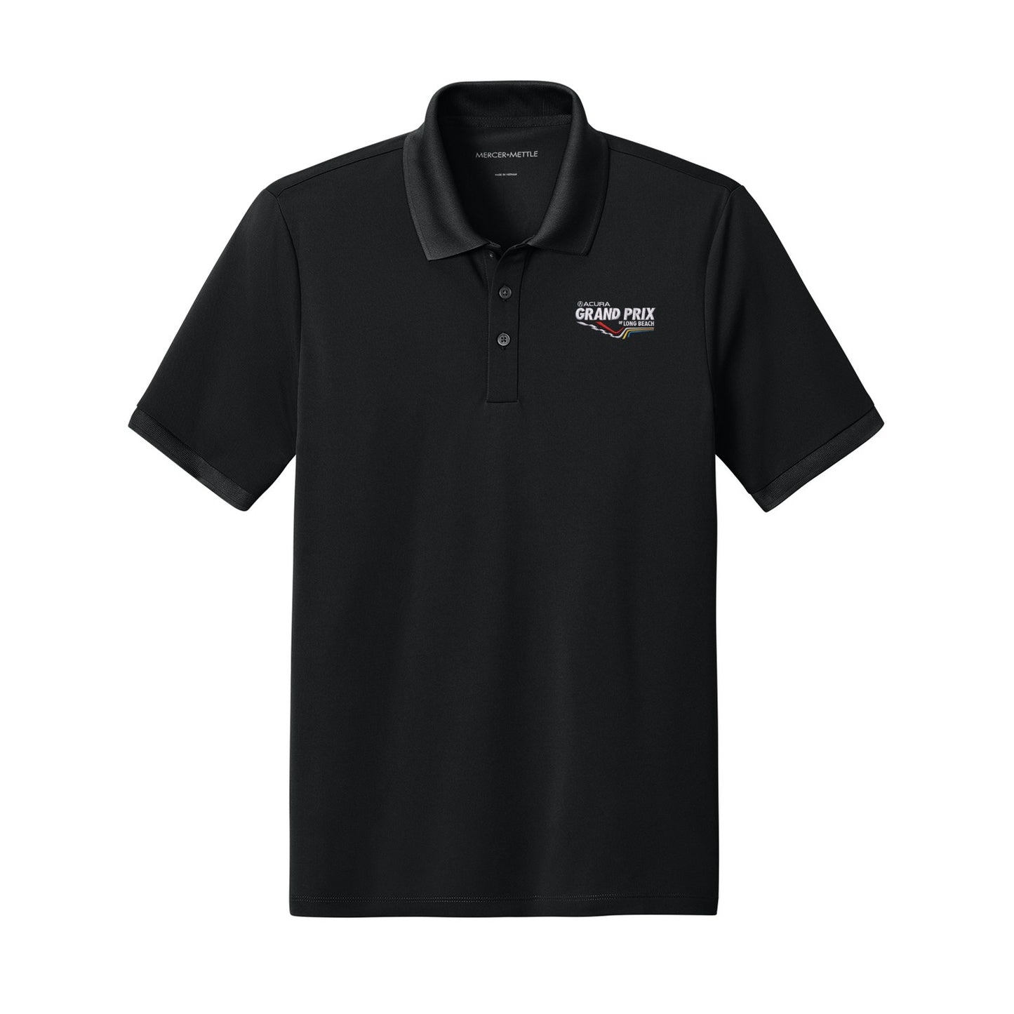 Grand Prix of Long Beach Performance Polo - Black