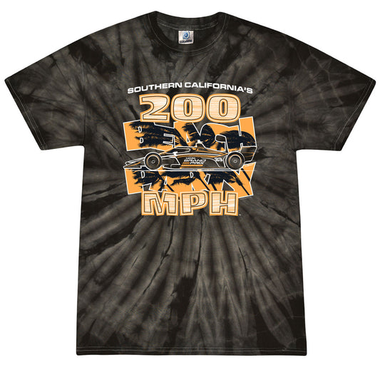 200 MPH Beach Party Youth Tie Dye Tee