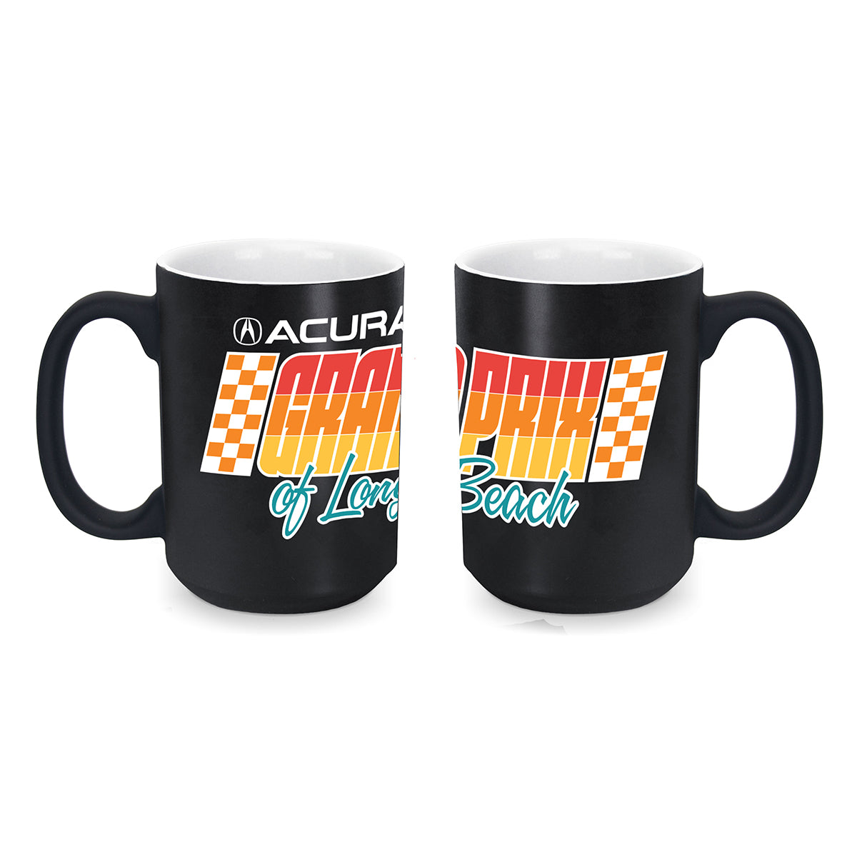 Acura Grand Prix of Long Beach Tri-Color Logo Ceramic Mug